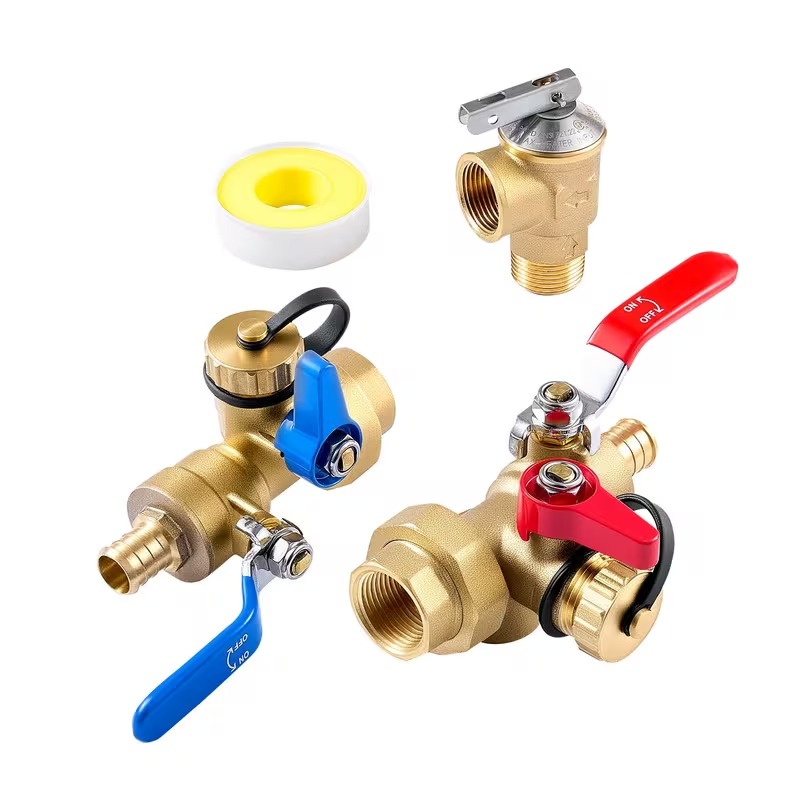 3/4 in Tankless Water Heater Service Valve Kit