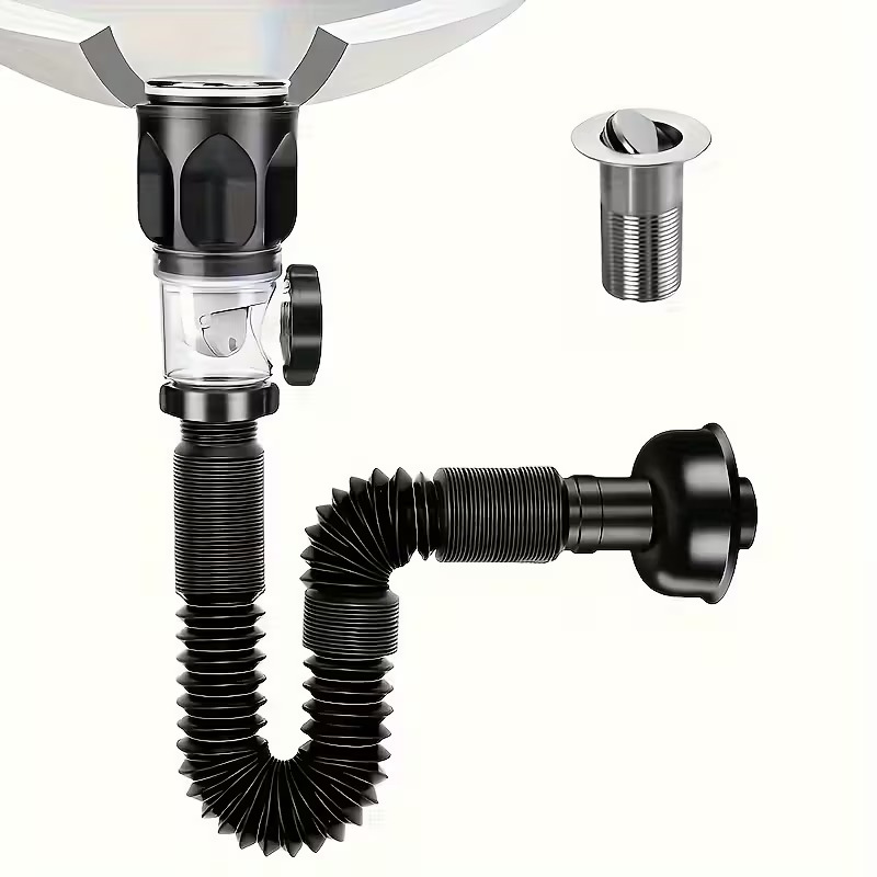 Flexible Plastic Sink Drain Pipe
